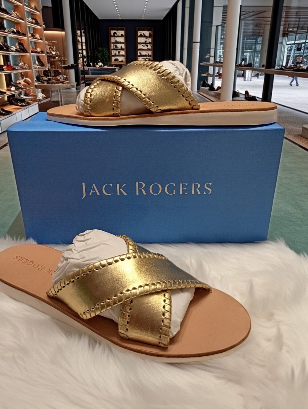 🌴 Jack Rogers 🌴 Sloane X Band Boating Sandals Women's Sz 5-9.5 🆕
